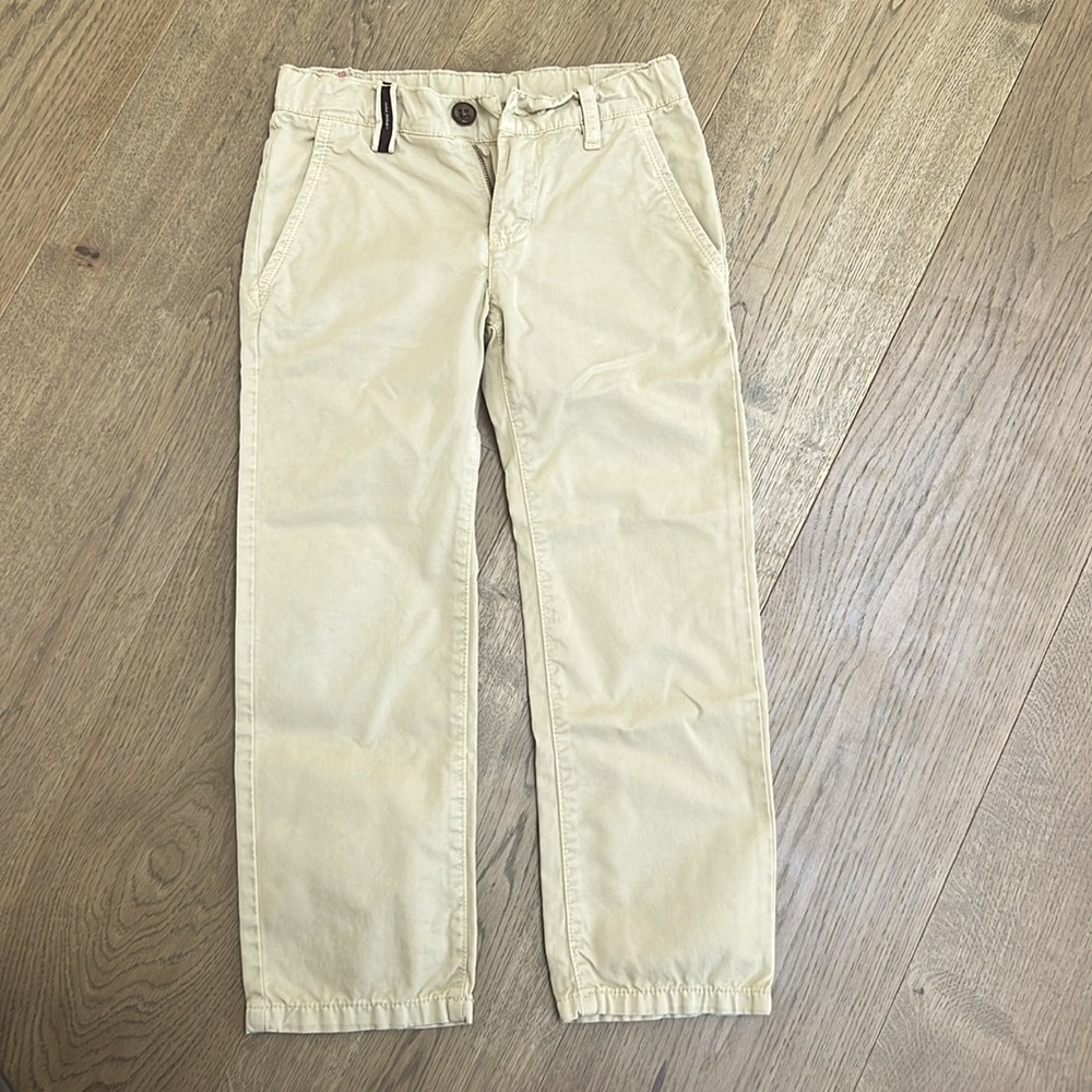 Eddie Pen Boy’s Cotton Khaki Pants Made In Italy Size 6